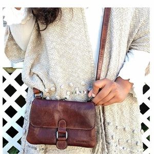 JackGeorges leatherVoyager Mini crossbody Bag